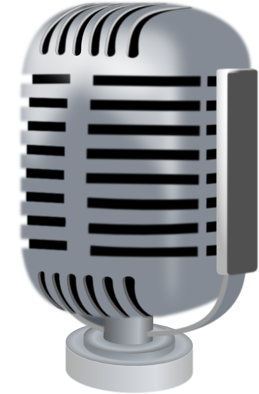 Old Style Microphone