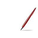 Red Glossy Pen