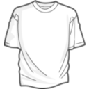 download Blank T Shirt clipart image with 90 hue color