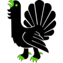 download Capercaillie Passant clipart image with 90 hue color