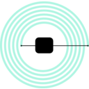 download Hf Rfid Tag clipart image with 135 hue color