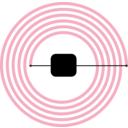 download Hf Rfid Tag clipart image with 315 hue color