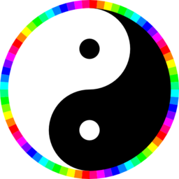 Rainbow Around Yinyang