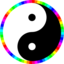 Rainbow Around Yinyang