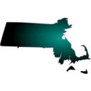 download Massachusetts clipart image with 315 hue color