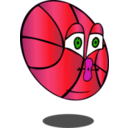 download Pretty Basketball clipart image with 315 hue color