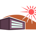 download Sunny House clipart image with 315 hue color