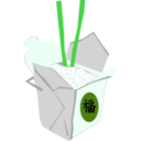 download Chinese Take Out Box clipart image with 90 hue color