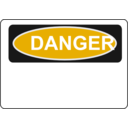 download Danger Blank clipart image with 45 hue color