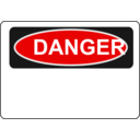 download Danger Blank clipart image with 0 hue color