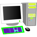 download Personal Computer clipart image with 45 hue color
