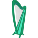 download Harp 1 clipart image with 135 hue color