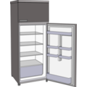 download Frigorifero Refrigerator clipart image with 45 hue color