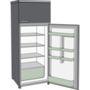 download Frigorifero Refrigerator clipart image with 270 hue color