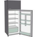 download Frigorifero Refrigerator clipart image with 315 hue color