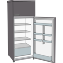 download Frigorifero Refrigerator clipart image with 0 hue color