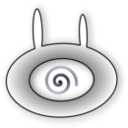 download Evil Bunny Eye clipart image with 45 hue color