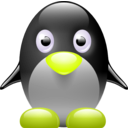 download Little Penguin clipart image with 45 hue color