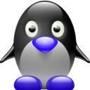 download Little Penguin clipart image with 225 hue color