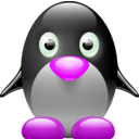 download Little Penguin clipart image with 270 hue color