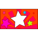 download The Star clipart image with 315 hue color