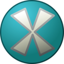download Red Cross clipart image with 180 hue color