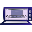 download Microwave Oven clipart image with 225 hue color