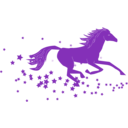 download Horse 2 Konstantin R 01 clipart image with 180 hue color