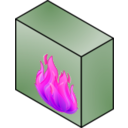 download Network Firewall clipart image with 270 hue color