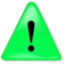 download Warning Notification clipart image with 90 hue color