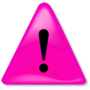 download Warning Notification clipart image with 270 hue color