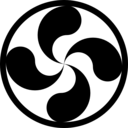 download Lauburu clipart image with 90 hue color