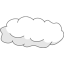 download Cloud clipart image with 45 hue color