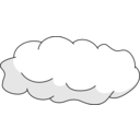 download Cloud clipart image with 135 hue color