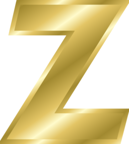 Effect Letters Alphabet Gold