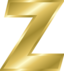 Effect Letters Alphabet Gold