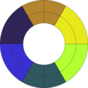 download Goethes Color Wheel Old clipart image with 45 hue color