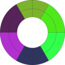 download Goethes Color Wheel Old clipart image with 90 hue color