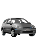 download Ford Focus clipart image with 180 hue color
