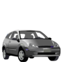 download Ford Focus clipart image with 225 hue color