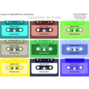 download Cassettes De Audio clipart image with 225 hue color