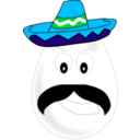 download Mexican Egg clipart image with 135 hue color