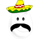 download Mexican Egg clipart image with 0 hue color