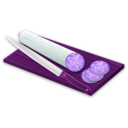 download Salami clipart image with 270 hue color