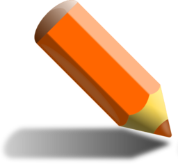 Orange Pencil