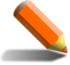 Orange Pencil