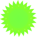 download Sun clipart image with 45 hue color