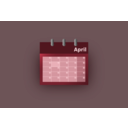 download Blue Ui Calendar clipart image with 135 hue color