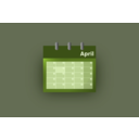 download Blue Ui Calendar clipart image with 225 hue color