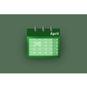 download Blue Ui Calendar clipart image with 270 hue color